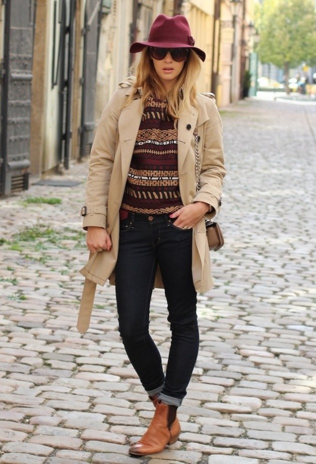 15 Street Style Outfit Ideas for Flat Boots - fashionsy.com