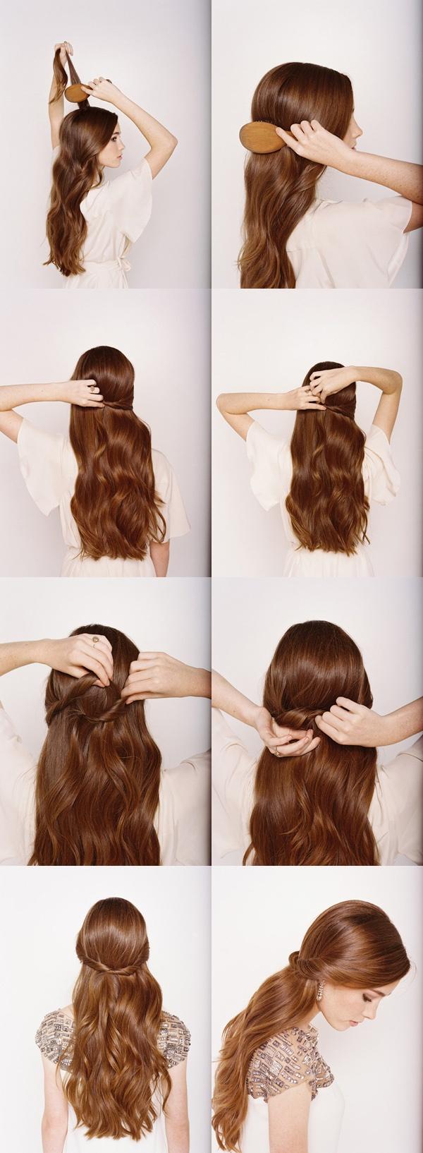 Super Easy Step by Step Hairstyle Ideas - fashionsy.com