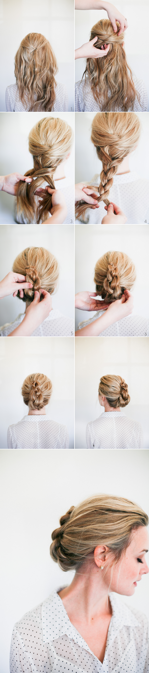 Super Easy Step By Step Hairstyle Ideas Fashionsy Com