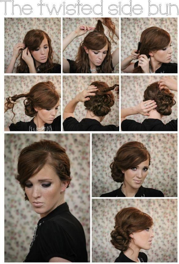 DIY Side Hairstyles - fashionsy.com