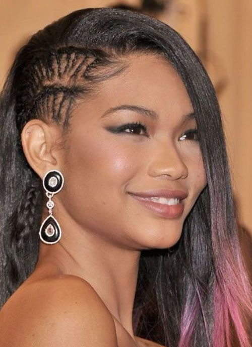 One Side Hairstyle - A New Trend From The Red Carpet - fashionsy.com