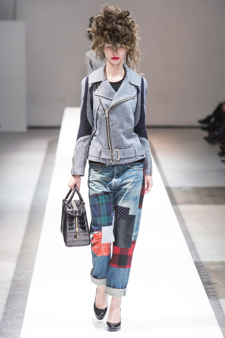 Oldnew Trend: Patchwork Jeans  fashionsy.com