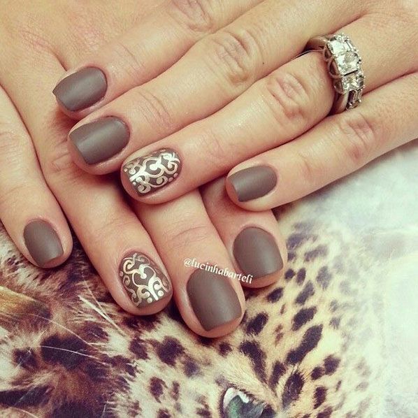 16 Brown Nail Designs To Try This Fall - fashionsy.com