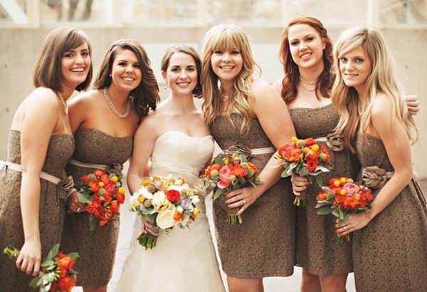7 Fall Wedding Colors For Bridesmaid Dresses - fashionsy.com