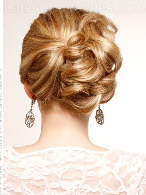 15 fascinating updo hairstyles for a formal event