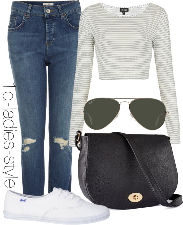 Stupendous And Stylish Polyvore Outfits With Crop Tops For ...