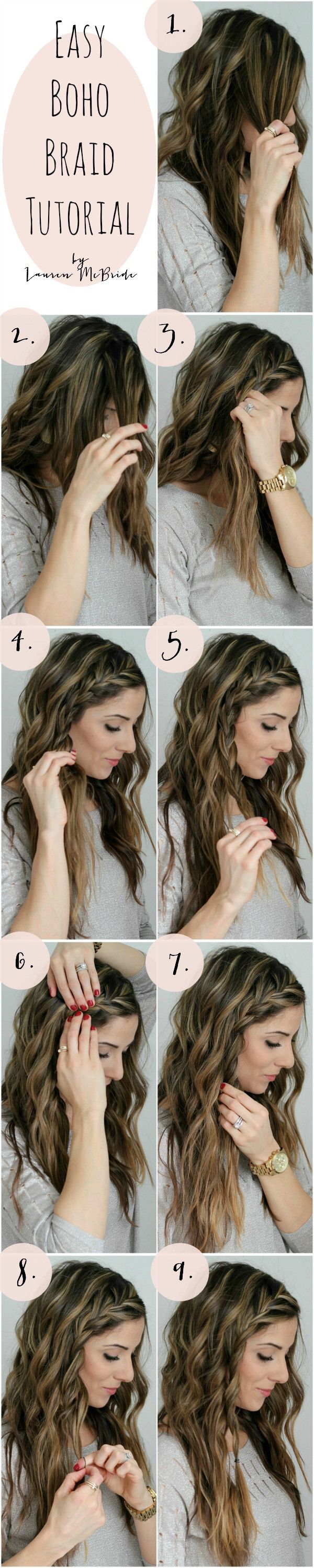 Simple And Easy 5 Minutes Hairstyle Tutorials Fashionsy Com
