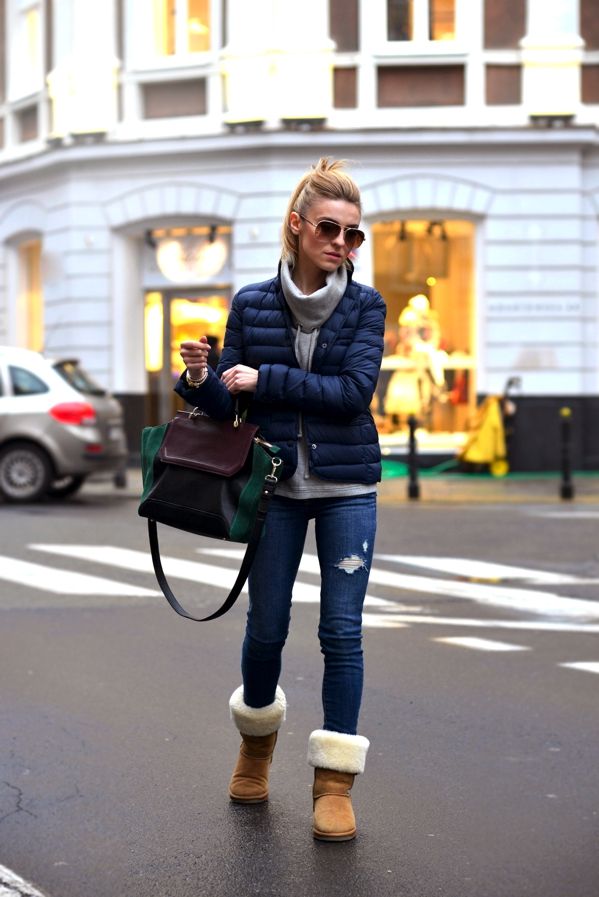 Cozy And Warm Outfit Ideas With UGG Boots - fashionsy.com
