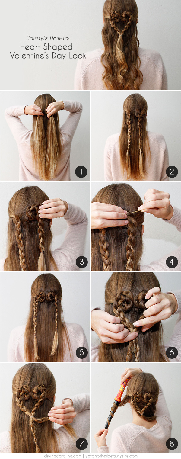 Easy To Make Valentine S Day Hairstyles You Will Fall In