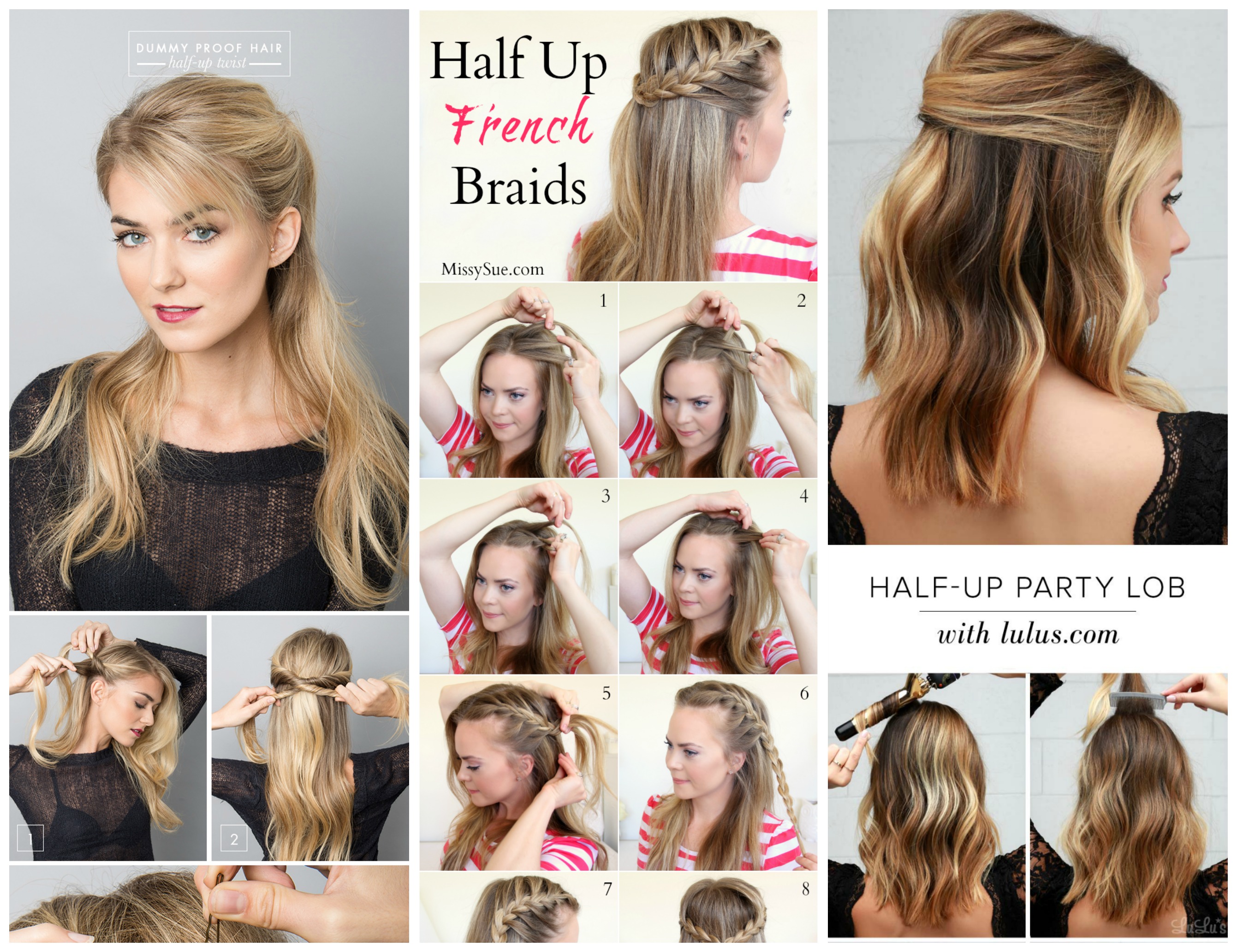 15 Super Easy HalfUp Hairstyle Tutorials You Have To Try