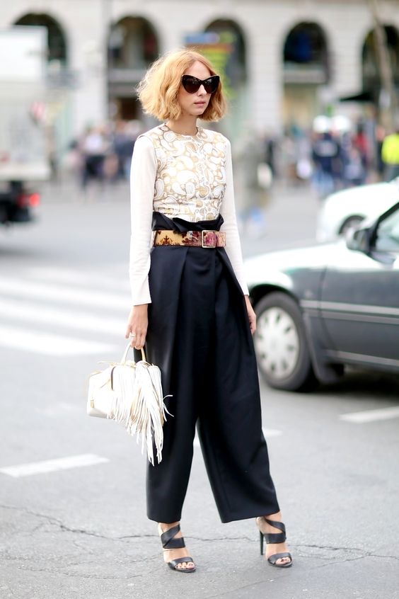 How To Pull Off The Paperbag Waist Trend - fashionsy.com