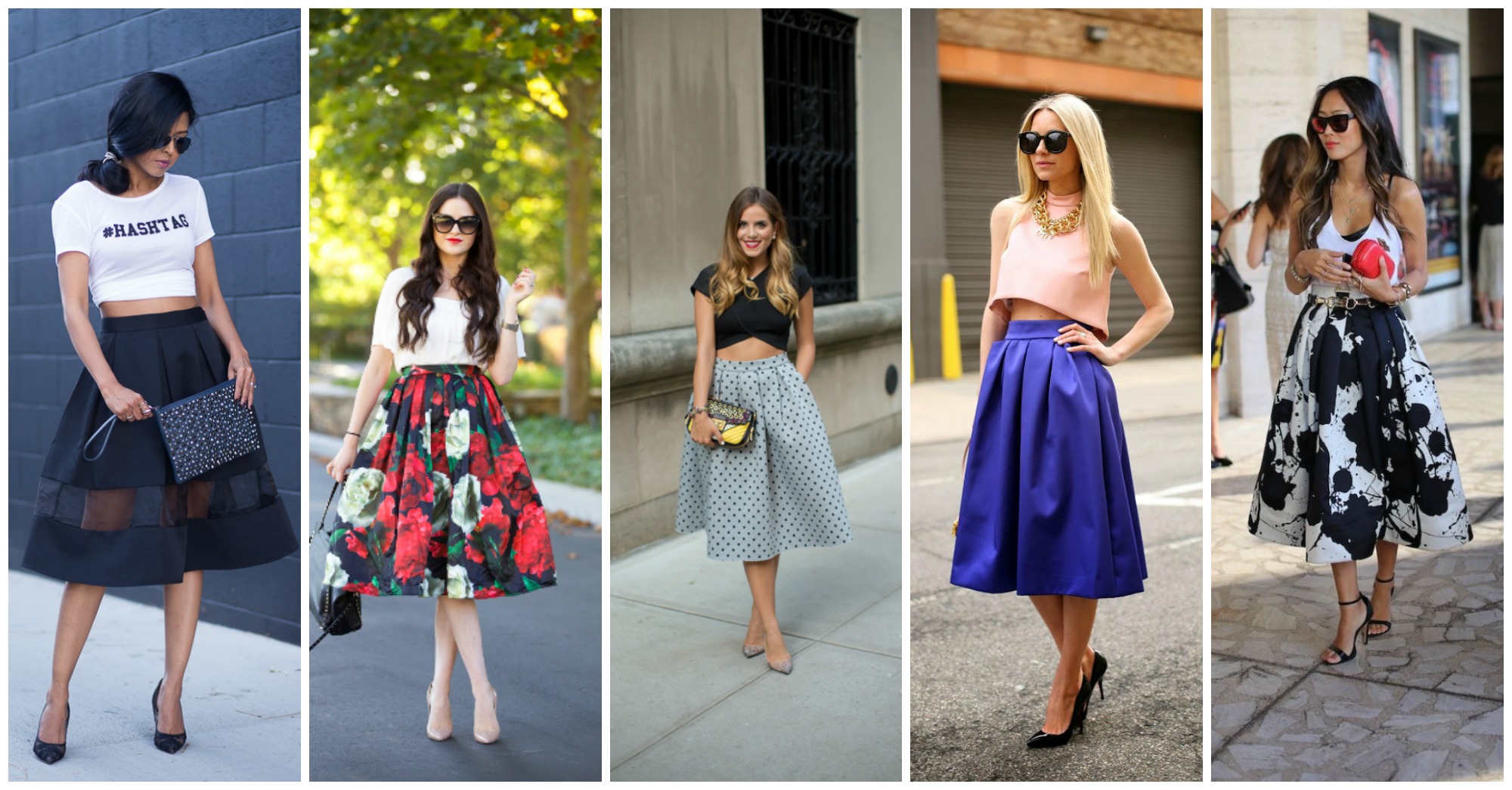 How To Wear Full Skirts Like A Real Fashionista 9301