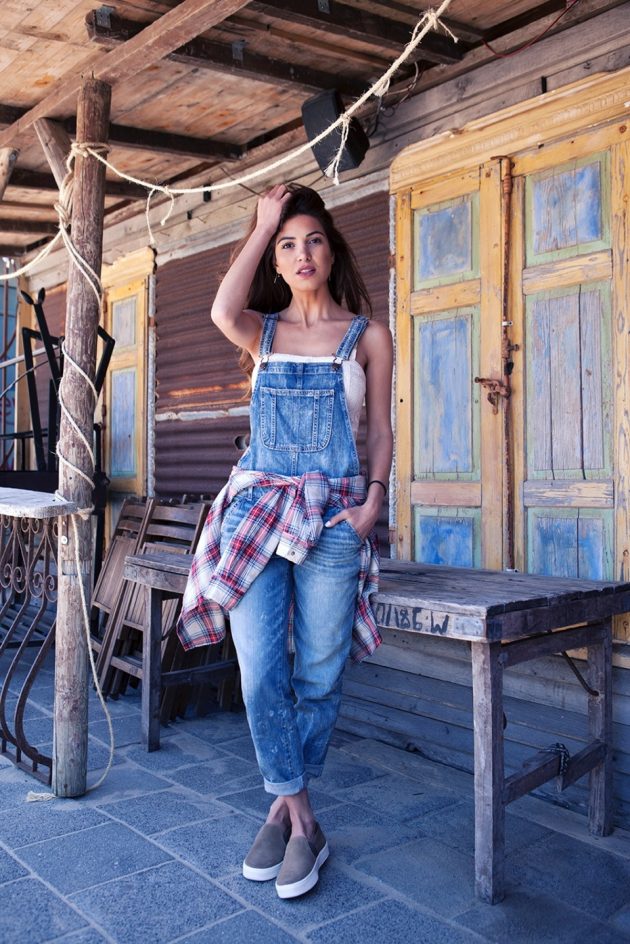 How To Wear Your Favorite Denim Overalls This Season - fashionsy.com