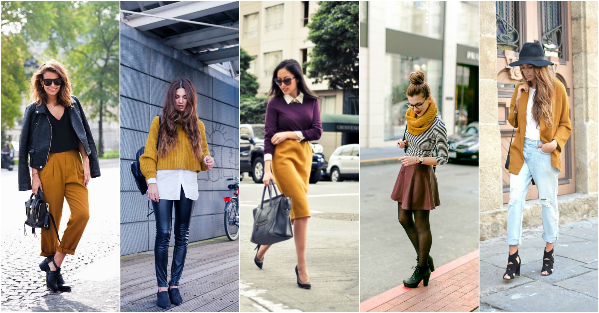 5 Fabulous Ways To Wear Mustard This Fall - fashionsy.com