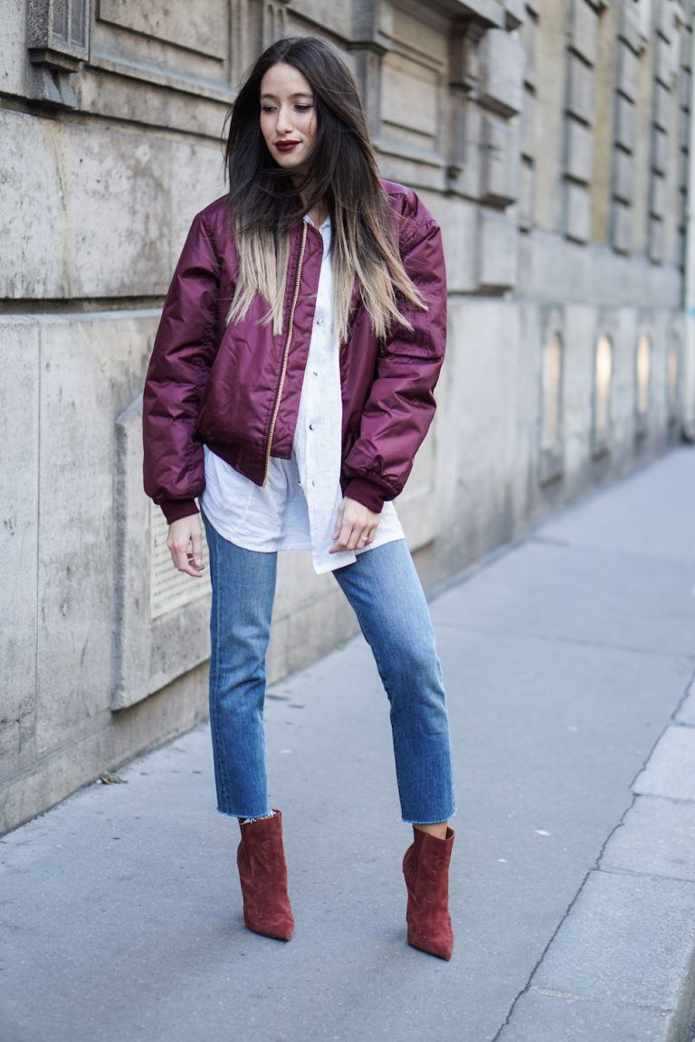 How To Wear Burgundy Boots Like A Fashion Diva - Fashionsy.com