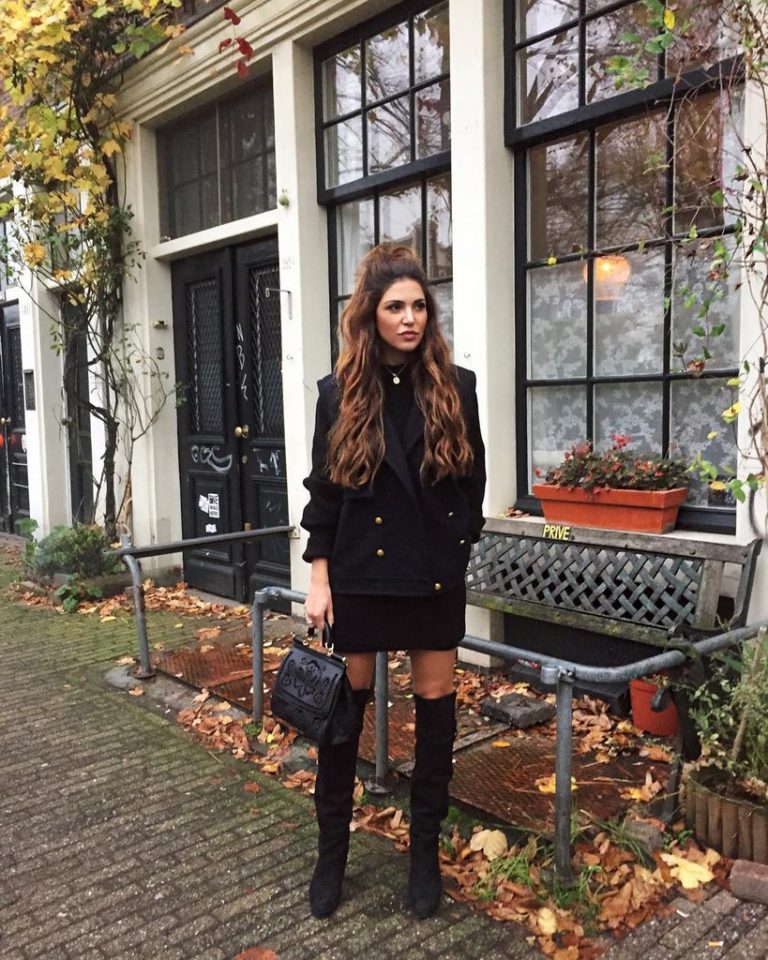 All Black Fall Outfits You Will Love To Copy Fashionsy