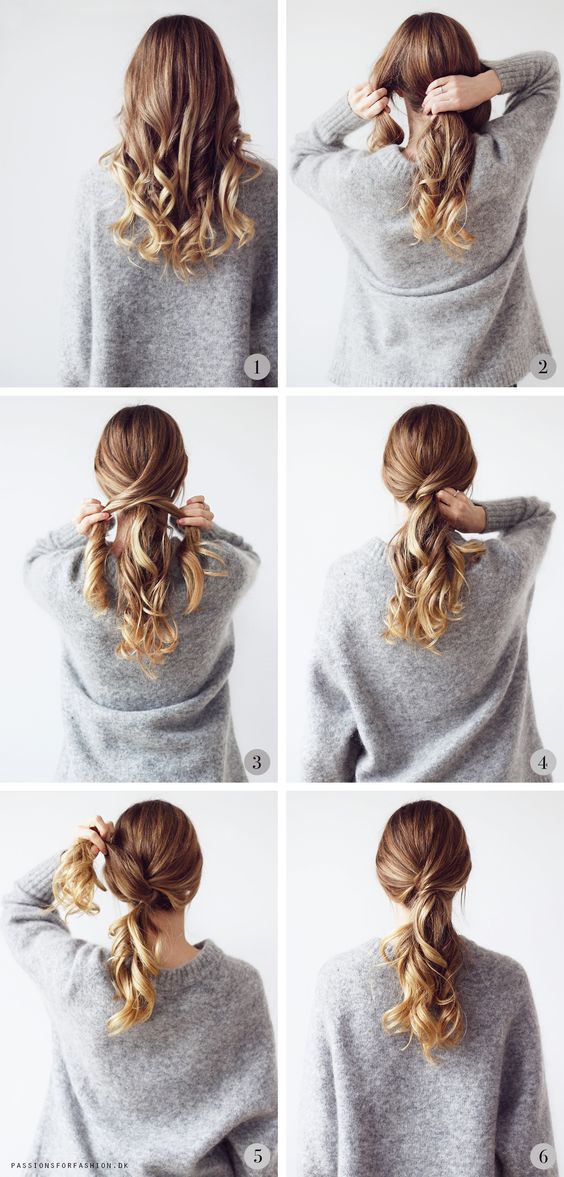 Easy Messy Hairstyles You Can Do In 5 Minutes Fashionsy Com