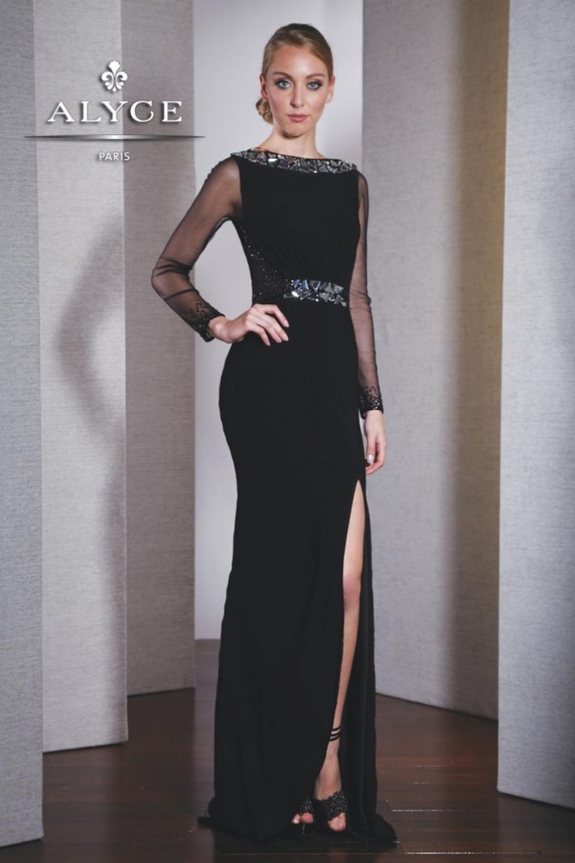 15 Gorgeous Black Maxi Dresses