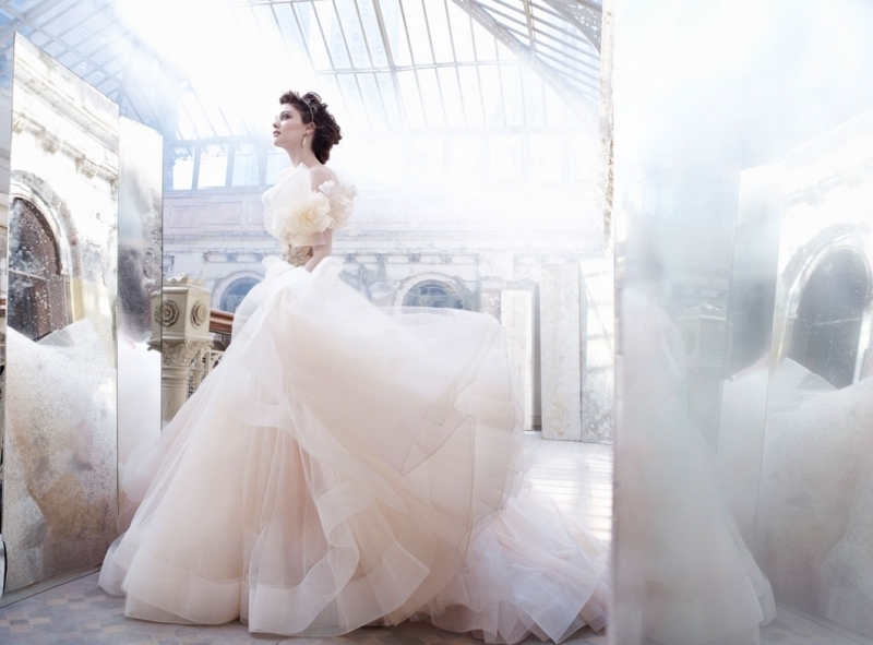 Glamorous Lazaro Wedding Dresses