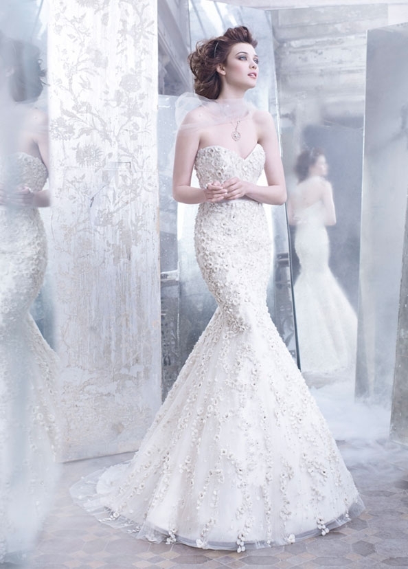 Glamorous Lazaro Wedding Dresses