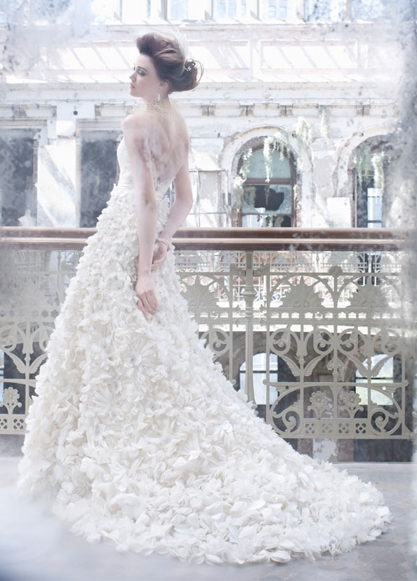 Glamorous Lazaro Wedding Dresses