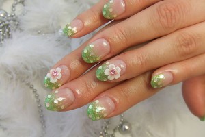 12 Green Nails Popular Design In 2014 - fashionsy.com