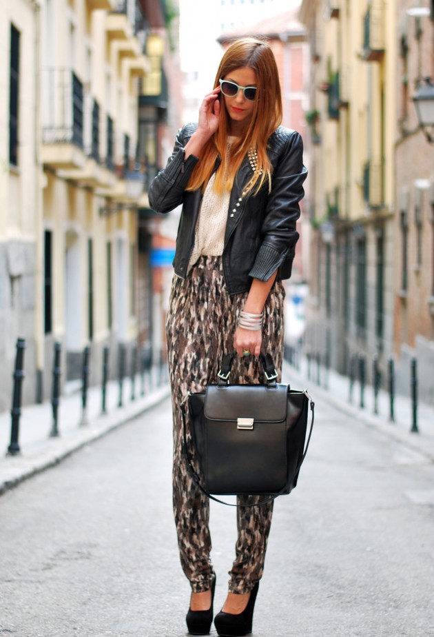 22 Brilliant Outfit Ideas with Leather Jacket