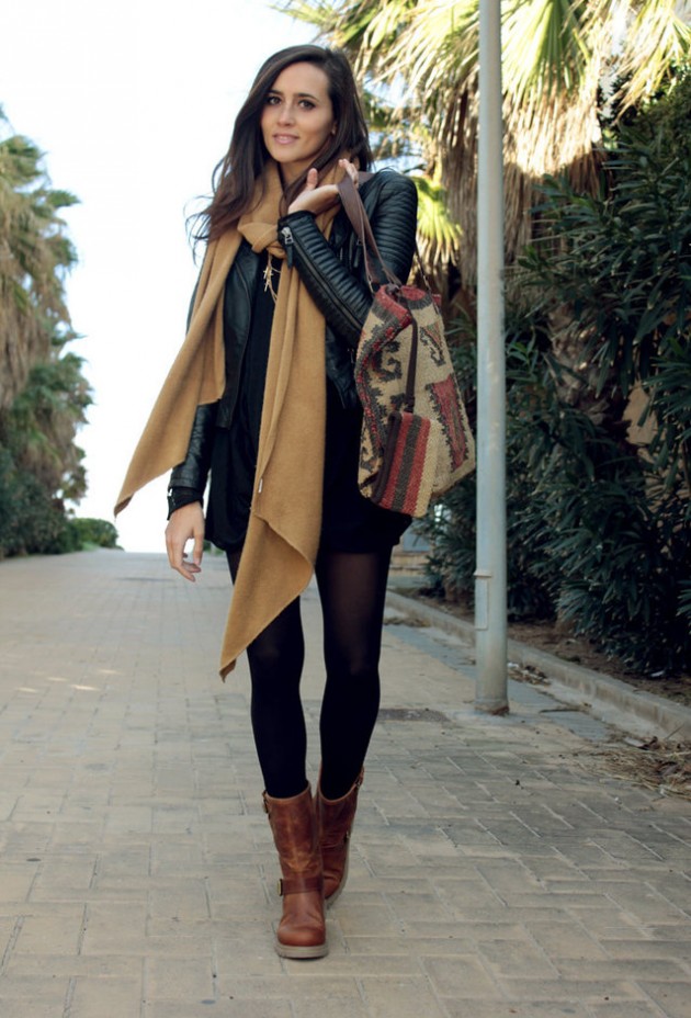 22 Brilliant Outfit Ideas with Leather Jacket