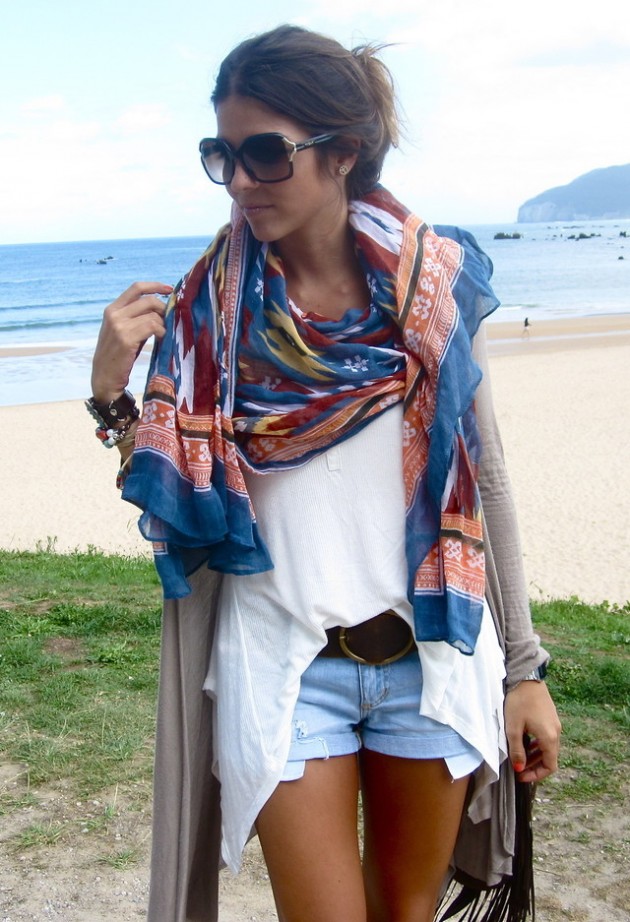 15 Street Style Outfit Ideas with Scarf