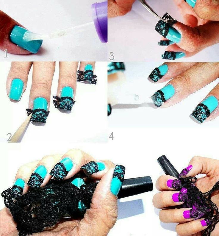 17 Lace Nail Art Ideas - fashionsy.com