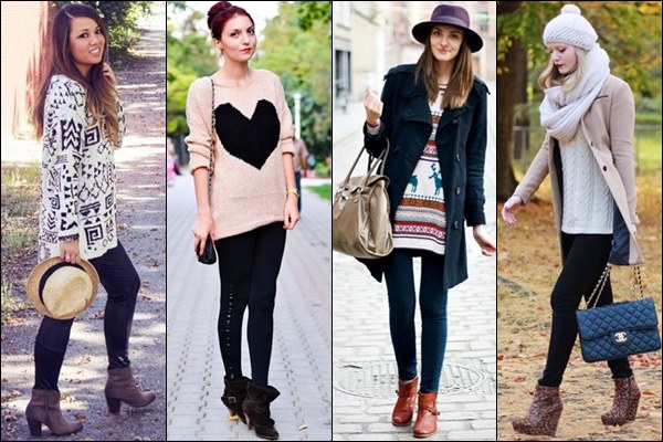 18 Street Style Outfit Ideas with Ankle Boots