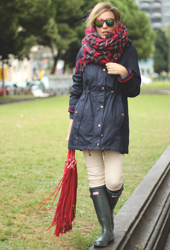 Add a Warm Scarf to Your Outfit