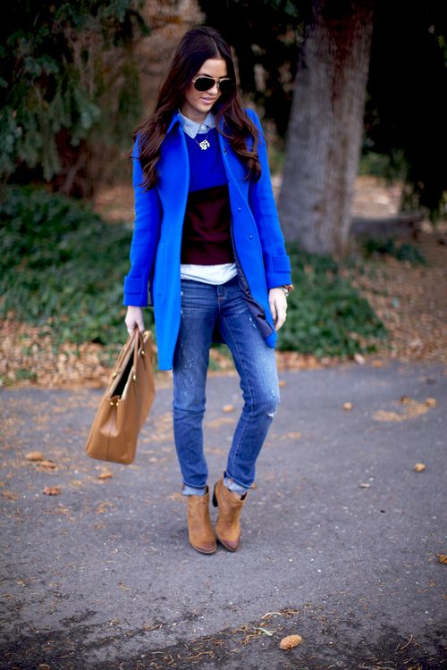 Cobalt Blue Outfit Ideas