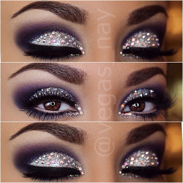 15 Glitter Makeup Ideas 