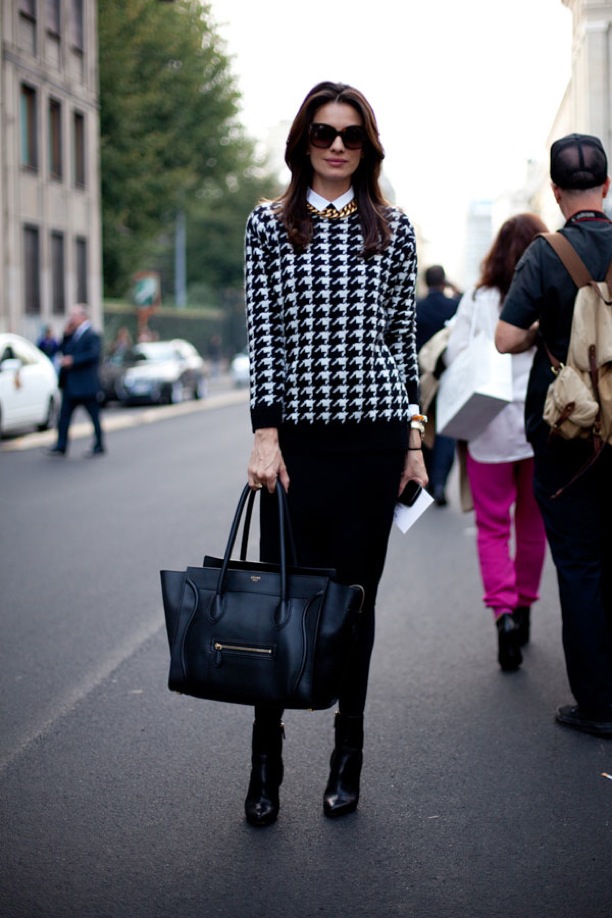 19 Houndstooth Looks