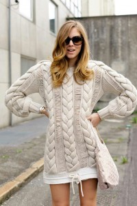 Street Style Ideas With Sweater Dresses - fashionsy.com