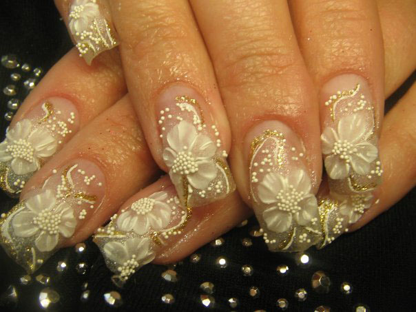 19 Gorgeous Bridal Nail Ideas
