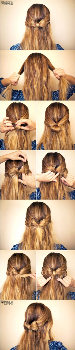 Super Easy Step by Step Hairstyle Ideas - fashionsy.com