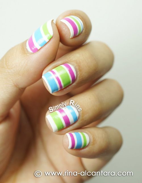 Nail Designs With Stripes