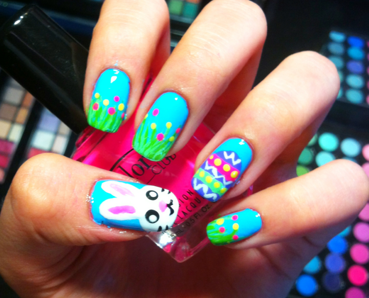 Cute Easter Nail Designs - fashionsy.com