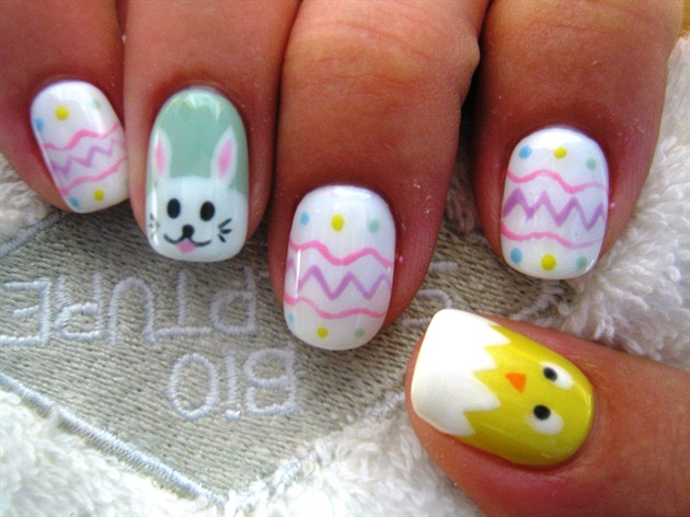 Cute Easter Nail Designs