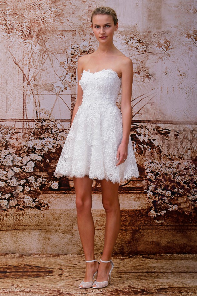 Monique Lhuillier Fall Winter 2014 Bridal Collection - fashionsy.com