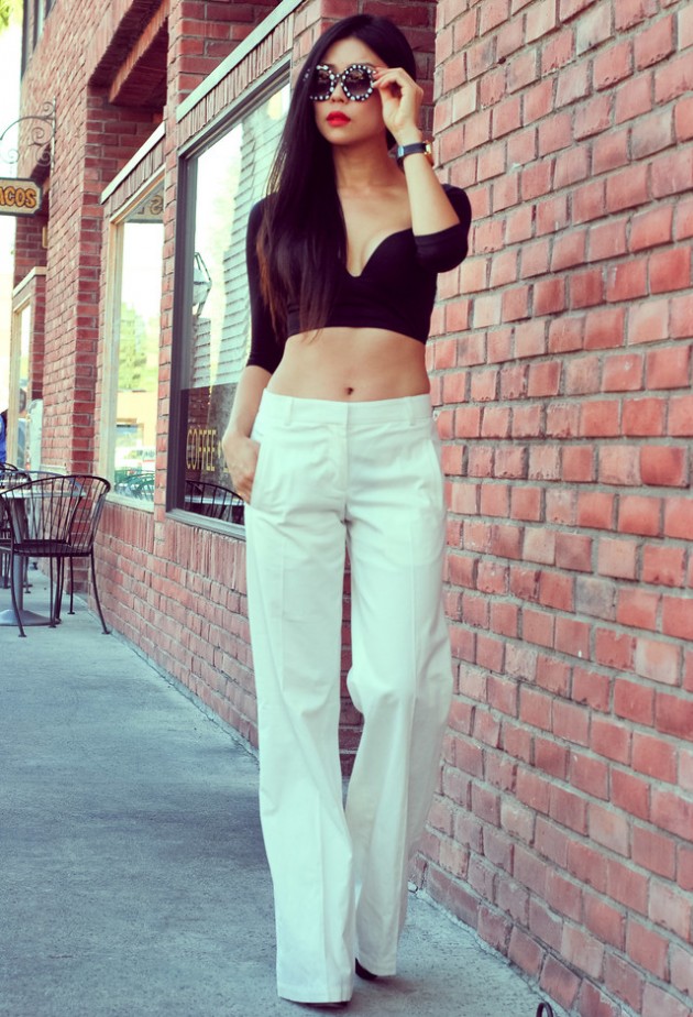 Stylish And Sexy Looks With Crop Tops