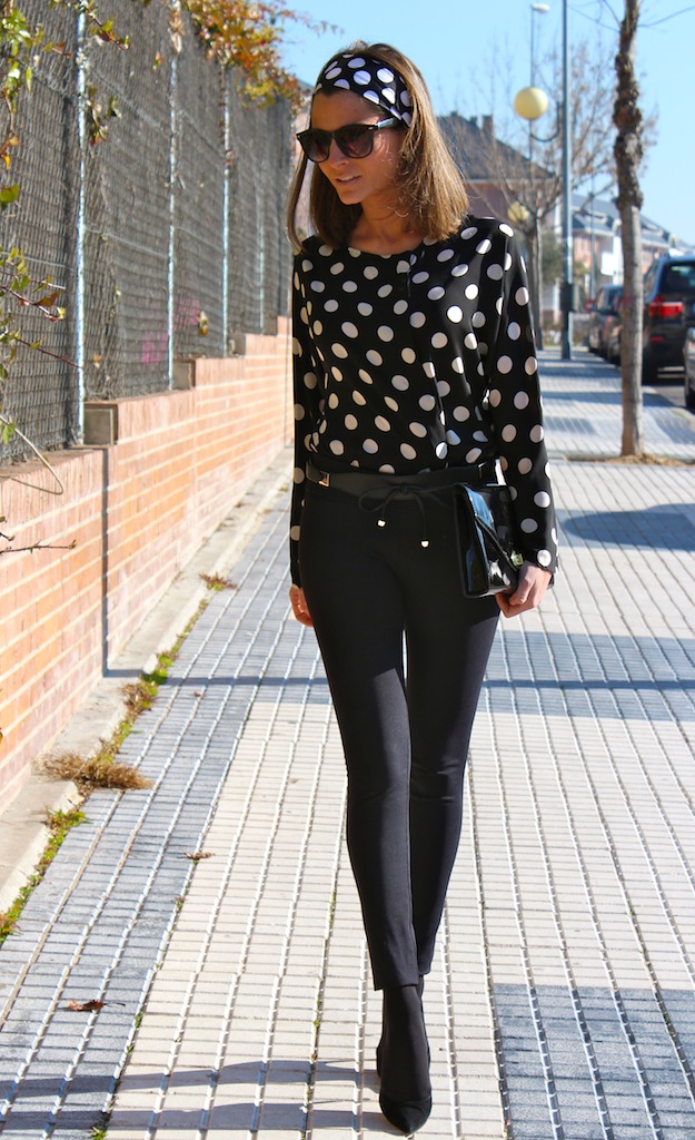 15 Polka dot Street Style Outfits
