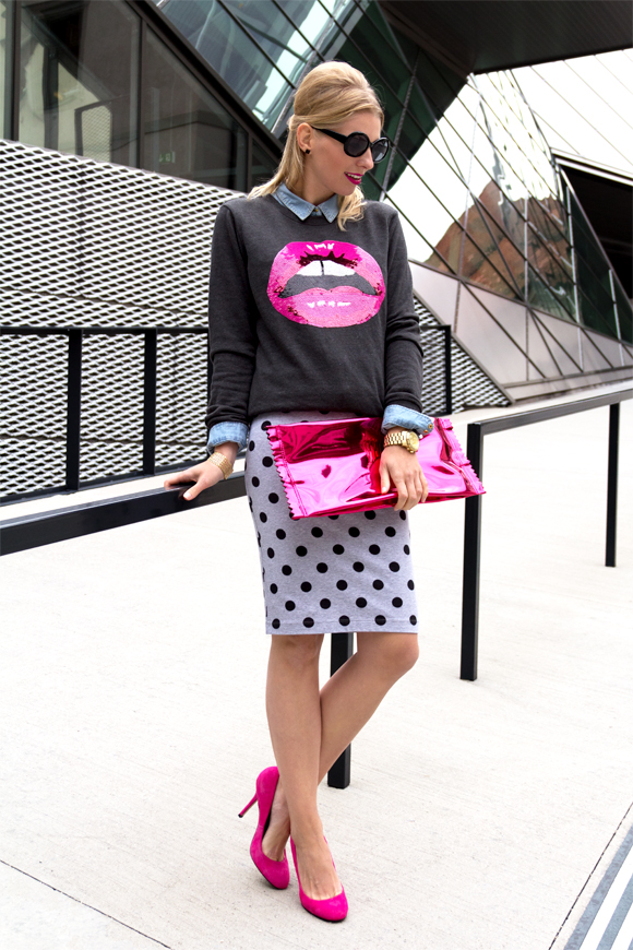 15 Polka dot Street Style Outfits