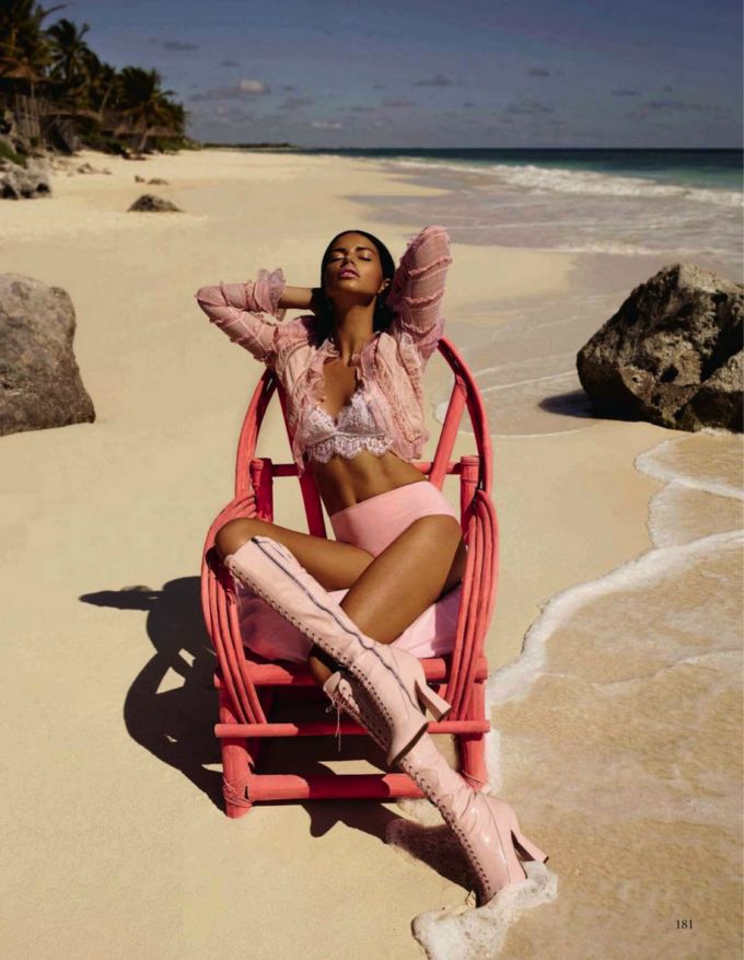  Adriana Lima in  Spanish Vogue