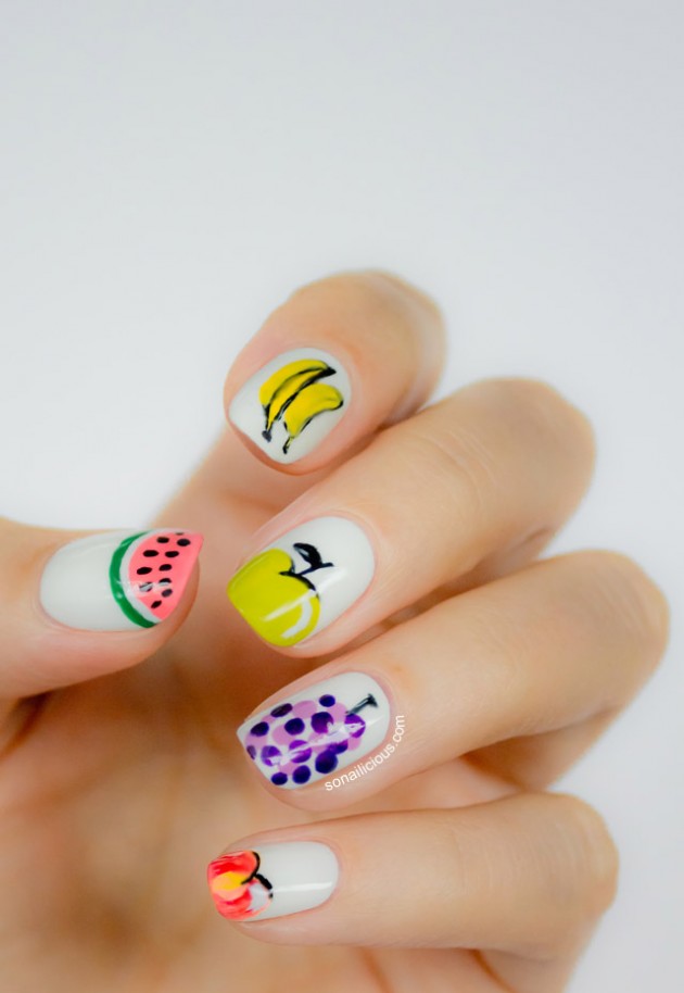 Fruit Manicure - Big Trend For This Summer - fashionsy.com