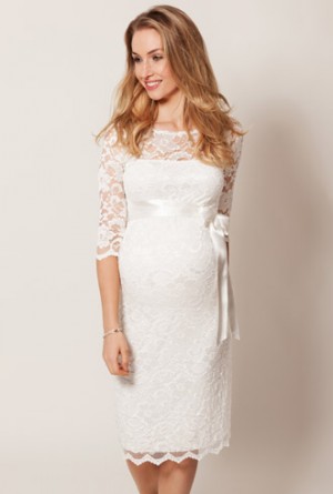 Gorgeous Wedding Dresses For Pregnant Brides - fashionsy.com