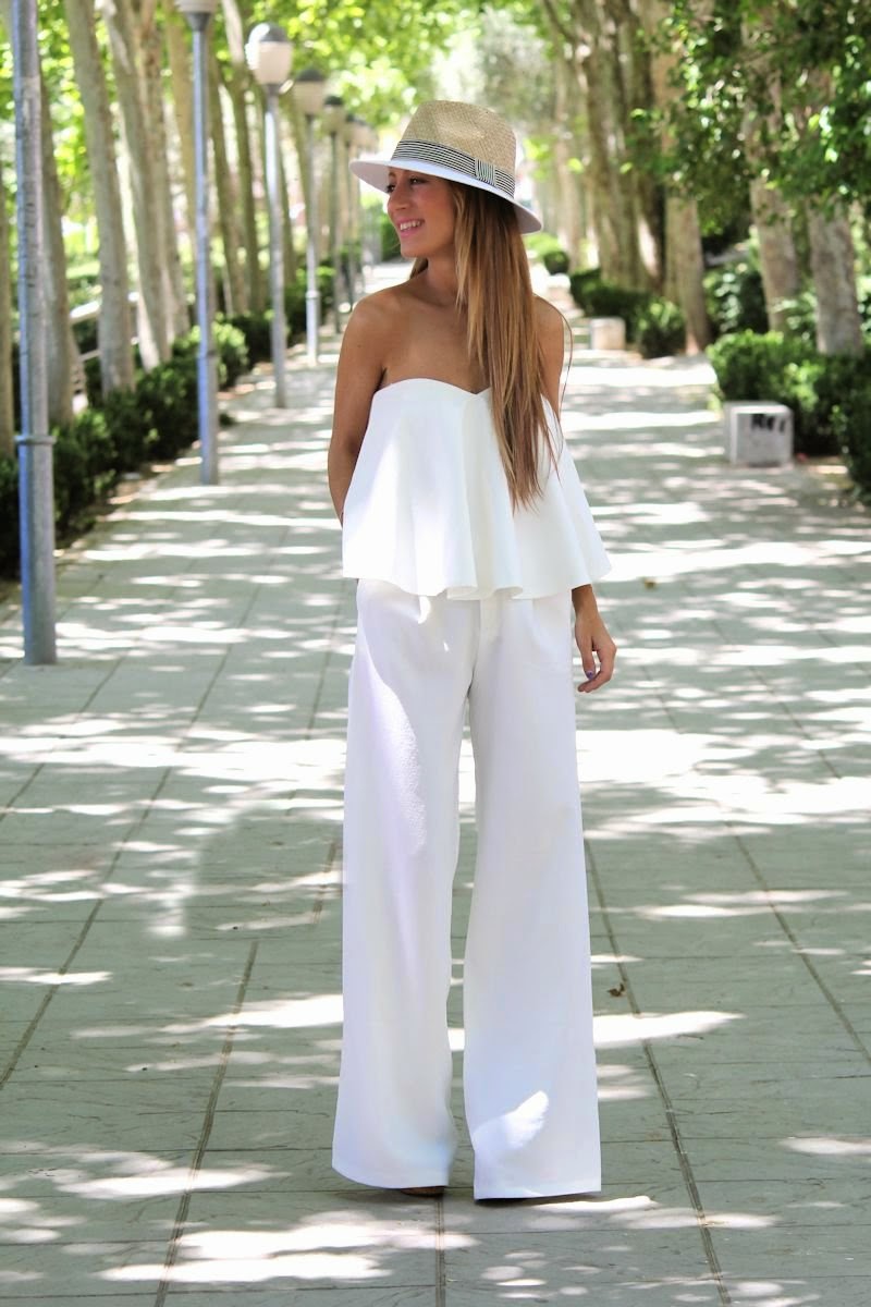 In White From Head to Toe 