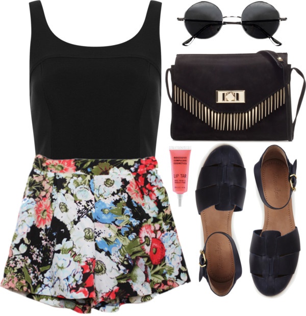 15 Polyvore Combinations With Shorts For The Summer Days